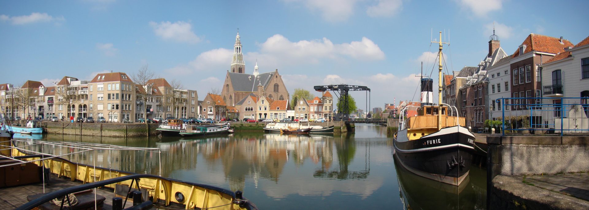 Historische haven van Maassluis